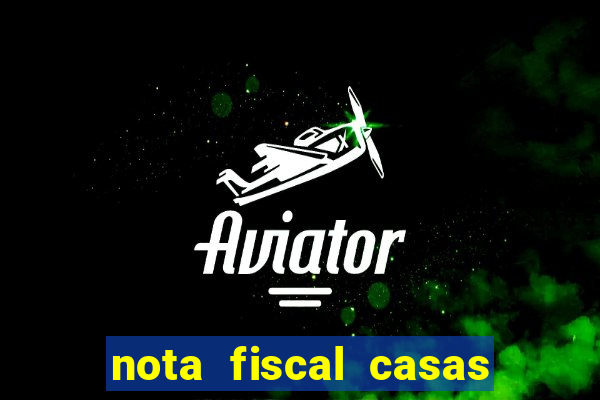 nota fiscal casas bahia 2 via